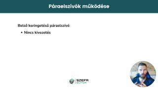 Páraelszívók működése