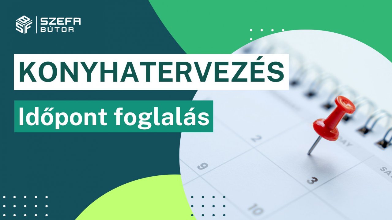 VIP konyhatervezési csomag időpont foglalás