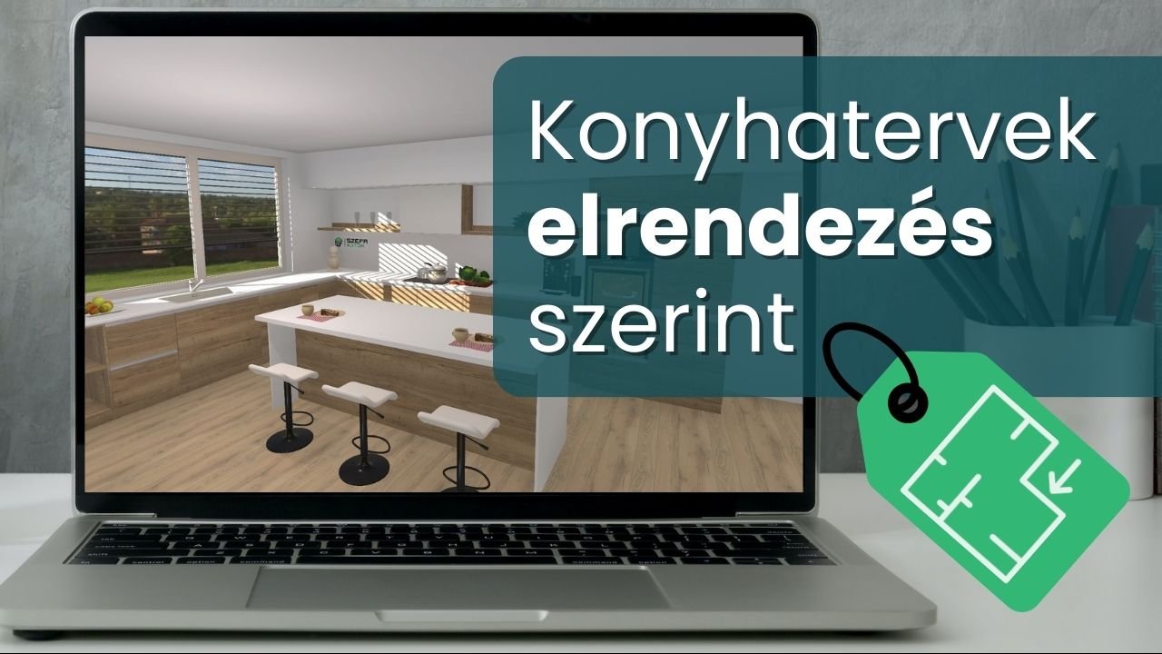 Letölthető konyhatervek ELRENDEZÉS szerint
