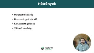 Asztalosok előnyei hátrányai